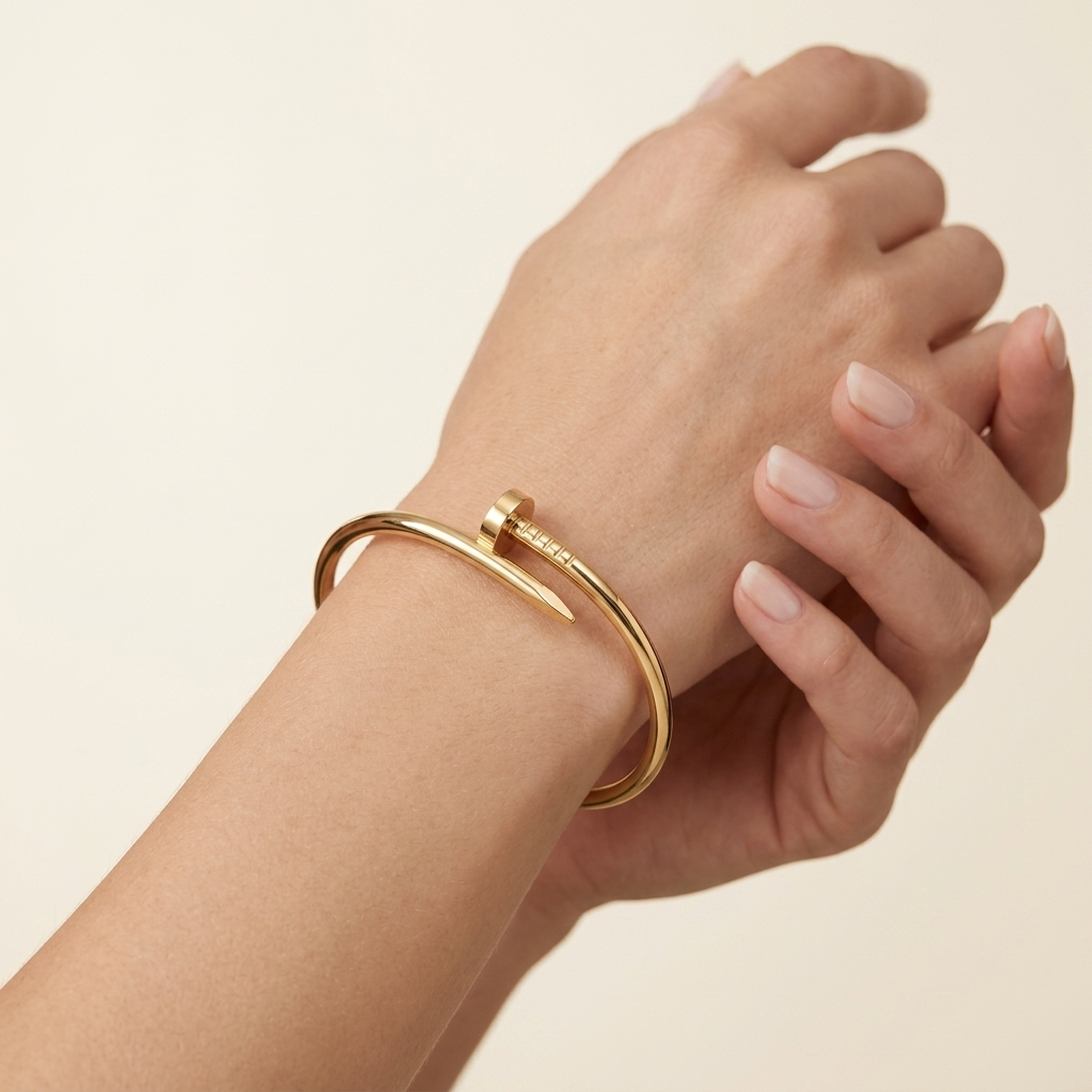 Armreif „Clou Gold