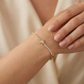 Tennisarmband Silber mit Stern